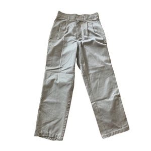 Vintage Lands’ End Khaki Chino Trouser Pants